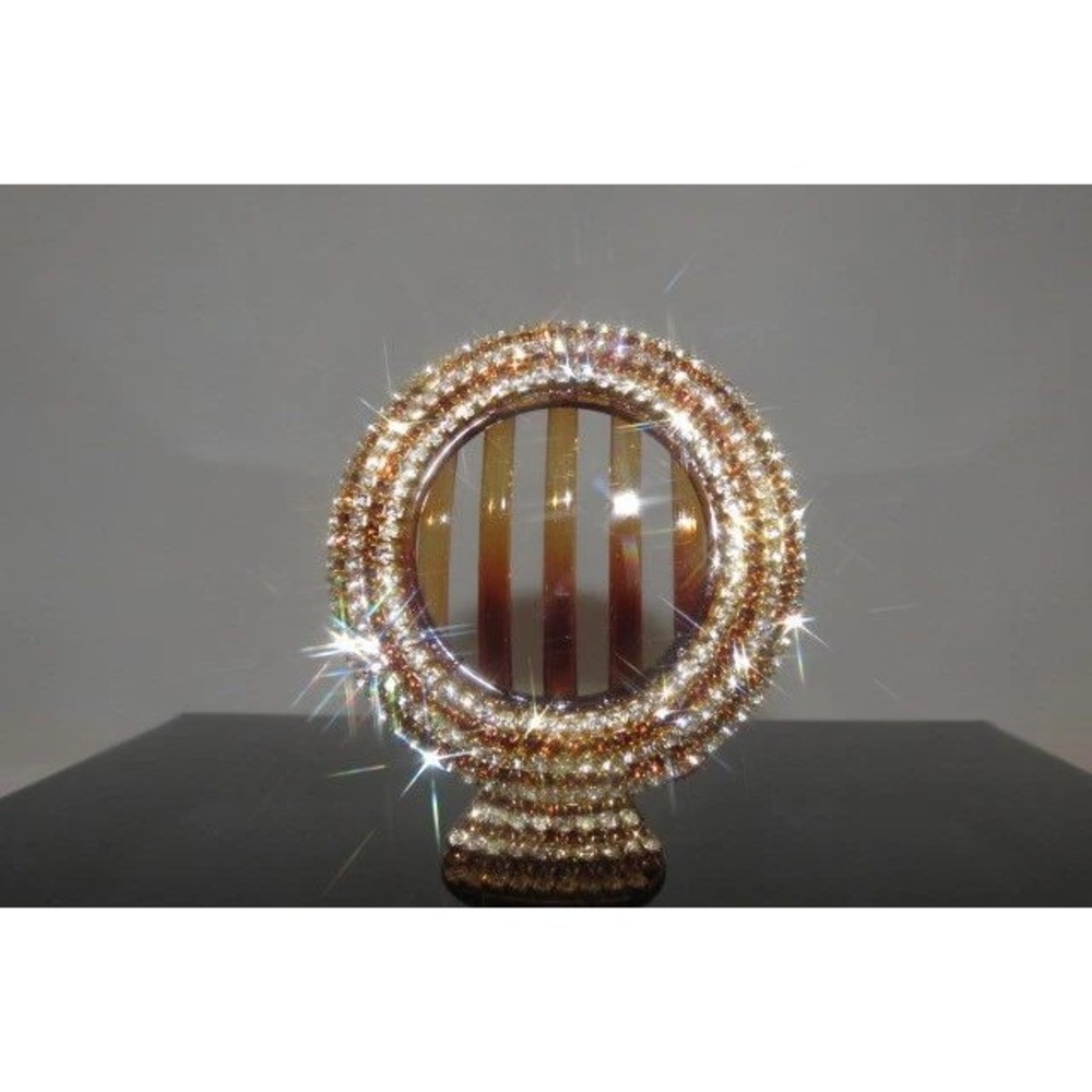 Brand New Gorgeous Hair Clip with Shinny Rhinestone Jewelry Accessories Brown